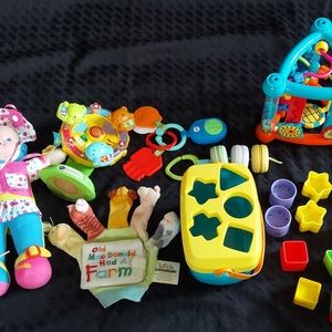 Set of toys, infant toddler toys